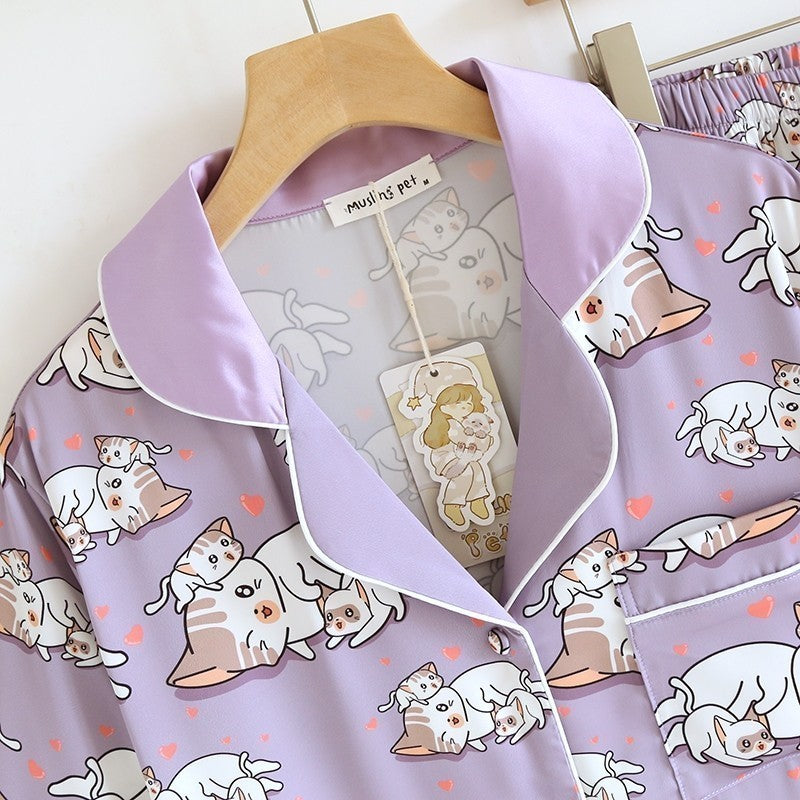 ชุดนอน Muslin Pajamas Collection Muslin Pet (N3135 T3135)