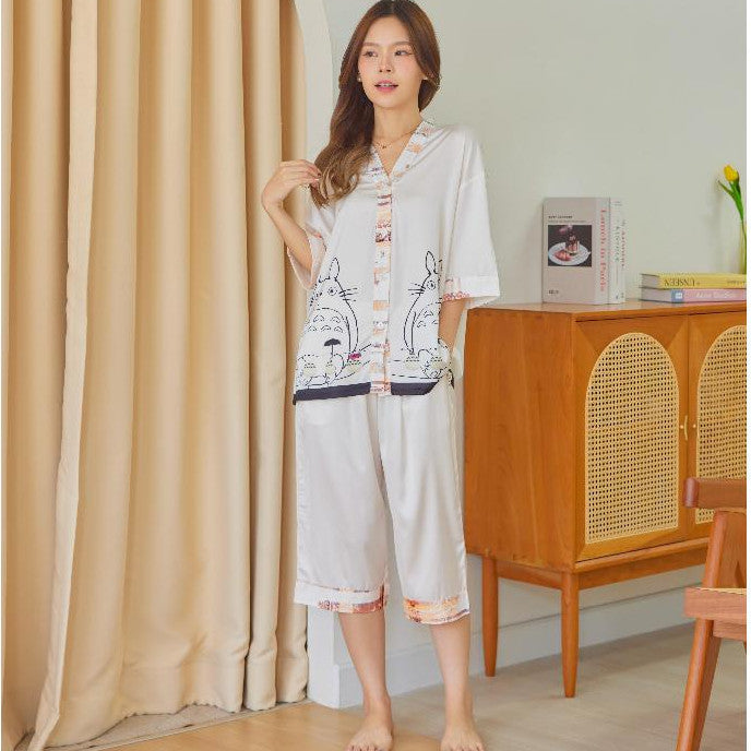 ชุดนอน Muslin Pajamas Silk Satin รุ่น (T935 L935 P935)