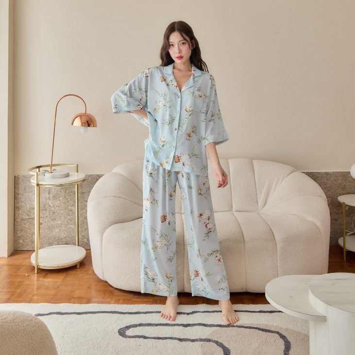 ชุดนอน Muslin Pajamas Collection Muslin Pet (N3113 V3113)