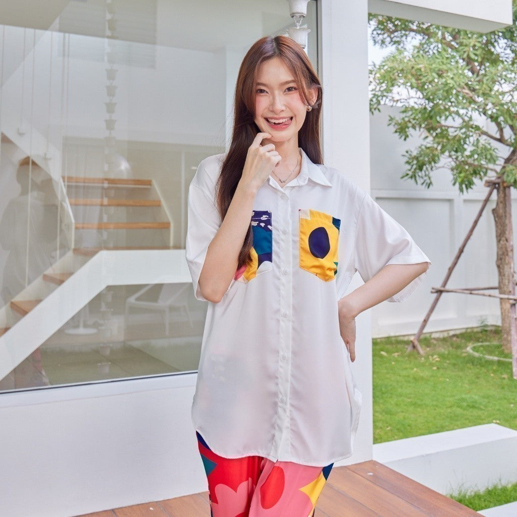 ชุดนอน Muslin Pajamas Silk Satin (T1081 T3224 T3230)