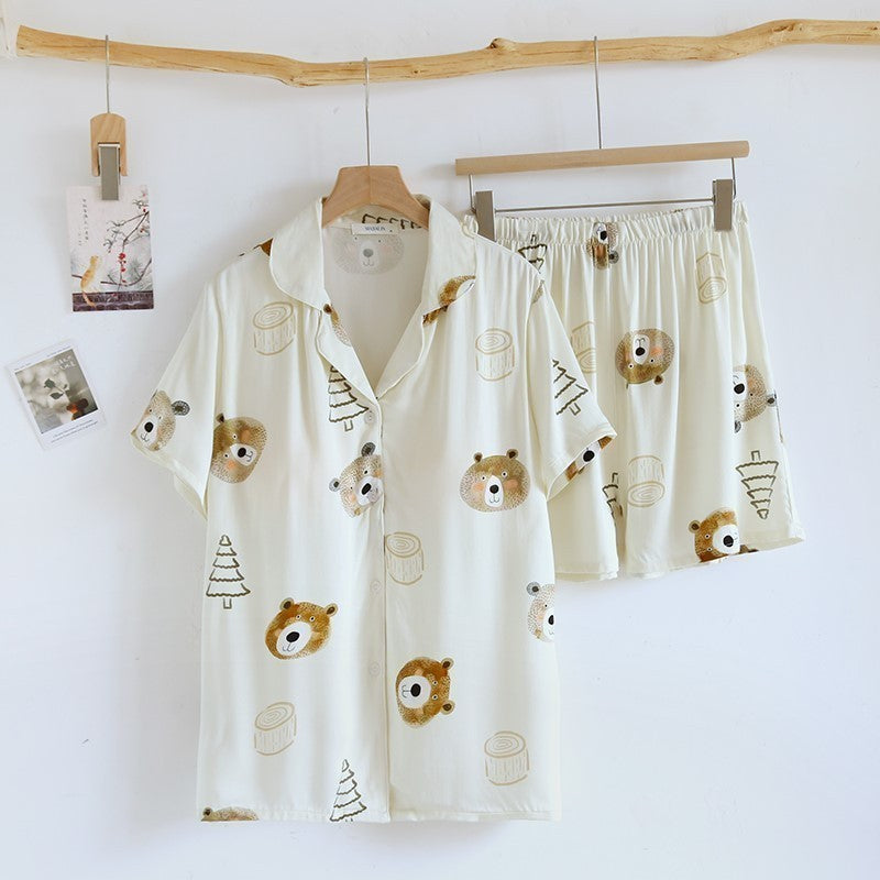 ชุดนอน Muslin Pajamas Organic bamboo (A1007 B1007 E1007)