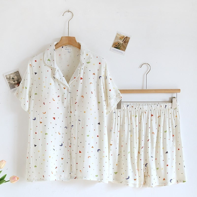 ชุดนอน Muslin Pajamas Organic bamboo รุ่น (A1015 B1015 E1015)
