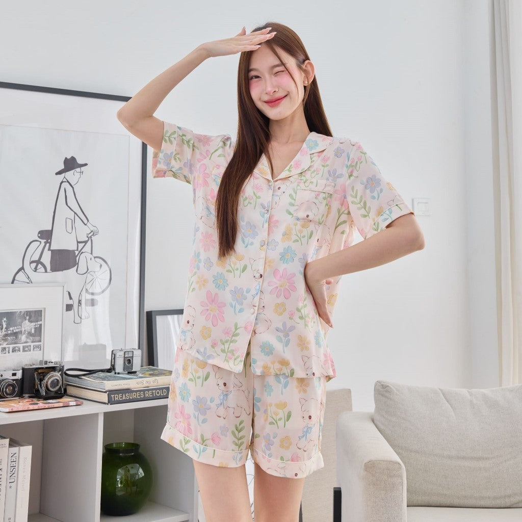 ชุดนอน Muslin Pajamas Collection Muslin Pet (N5042 T5042 L5042 K5042)