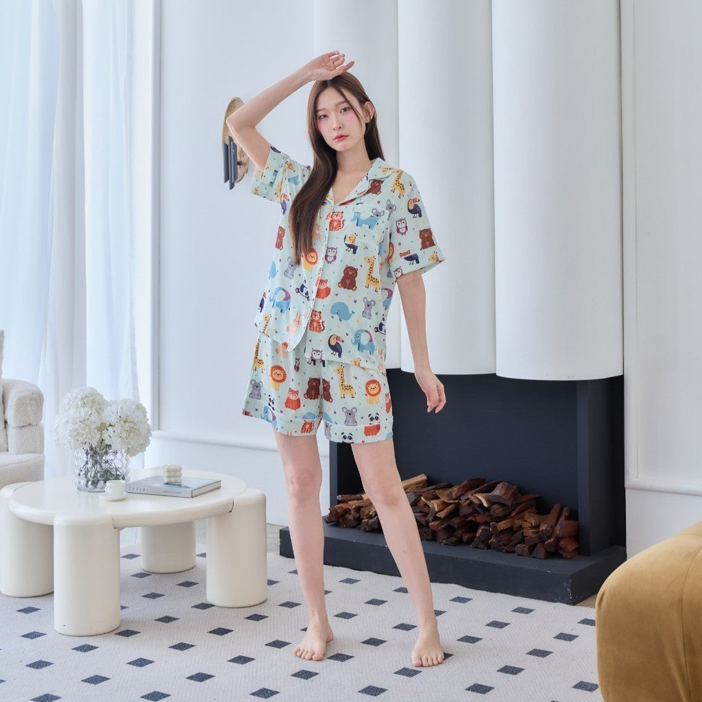 ชุดนอน Muslin Pajamas Collection Muslin Pet (N3140 T3140)