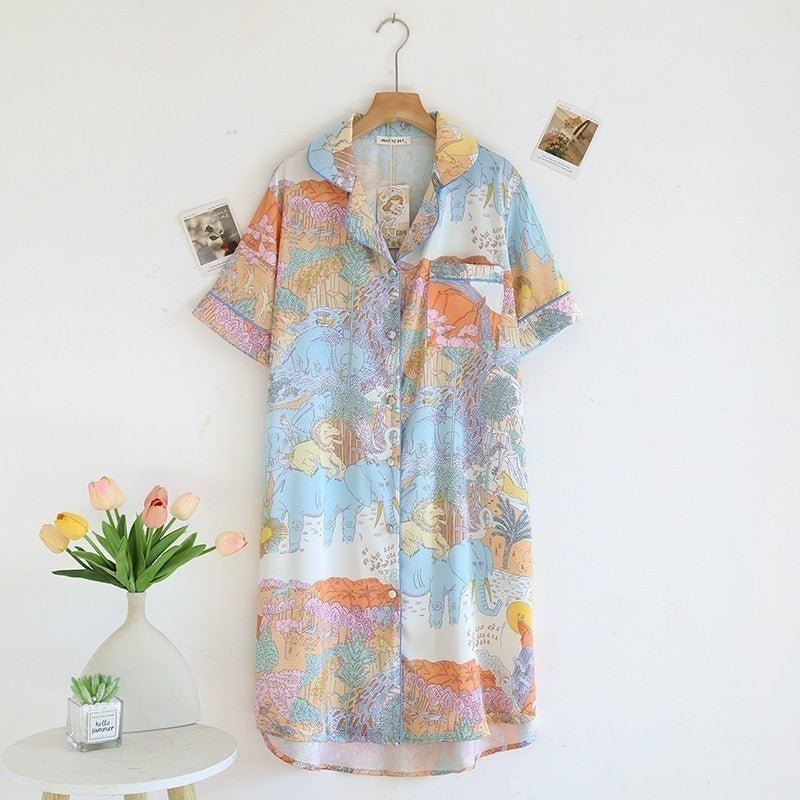 ชุดนอน Muslin Pajamas Collection Muslin Pet (N3041 T3041 L3041 K3041)