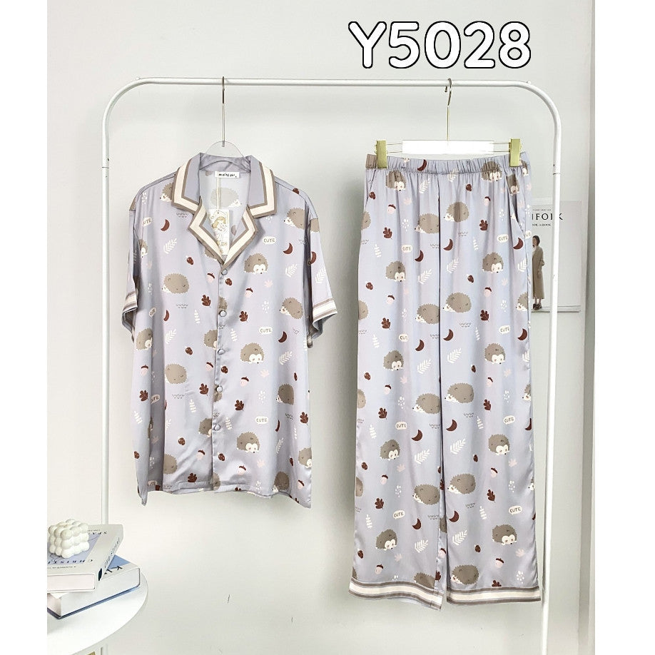 ชุดนอน Muslin Pajamas Collection Muslin Pet (N5028 T5028 Y5028)