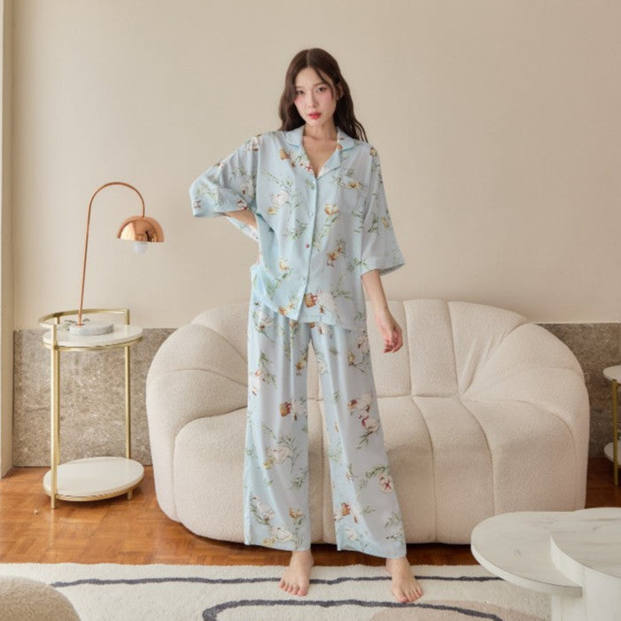 ชุดนอน Muslin Pajamas Collection Muslin Pet (N3113 V3113)
