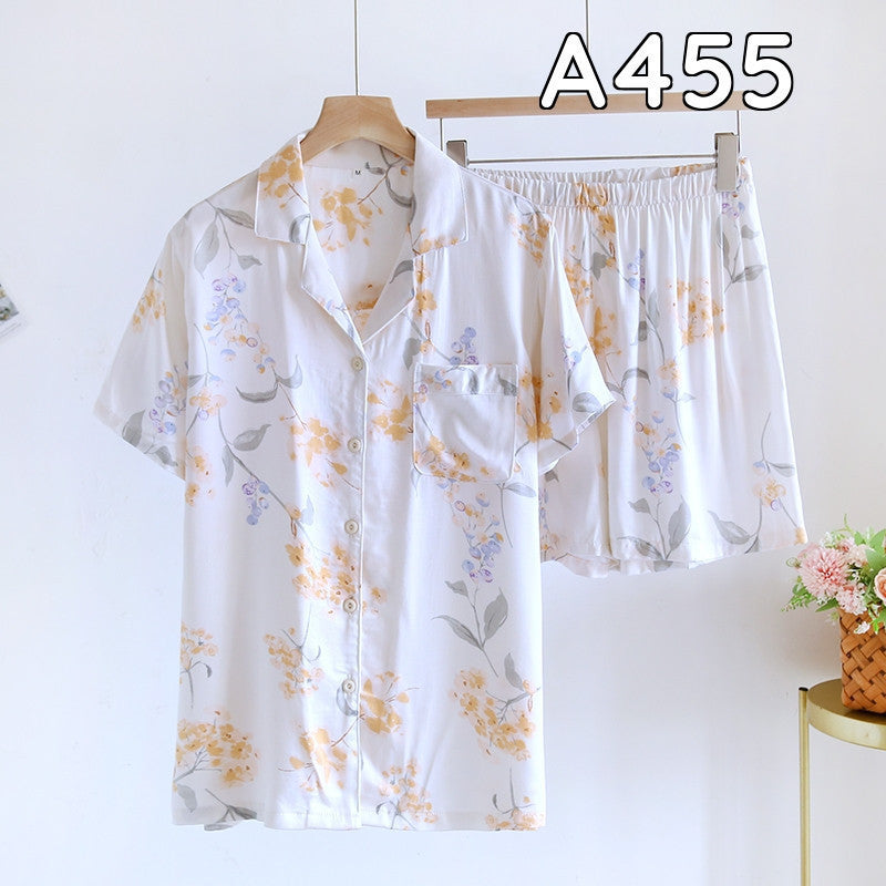 ชุดนอน Muslin Pajamas Organic bamboo รุ่น (A454 A455 A457 A467 A468)