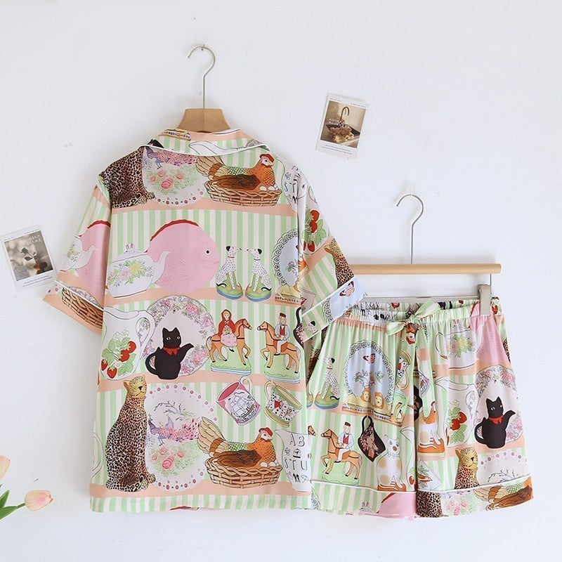 ชุดนอน Muslin Pajamas Collection Muslin Pet (N3178 T3178)