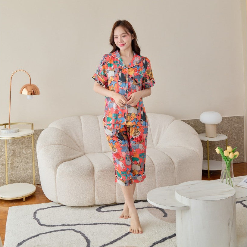 ชุดนอน Muslin Pajamas Collection Muslin Pet รุ่น (N1202 T1202 L1202 P1202)