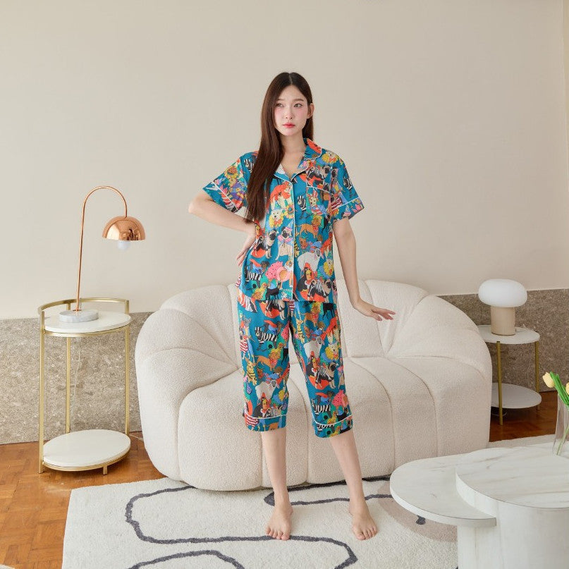 ชุดนอน Muslin Pajamas Collection Muslin Pet รุ่น (N1216 T1216 L1216 P1216)