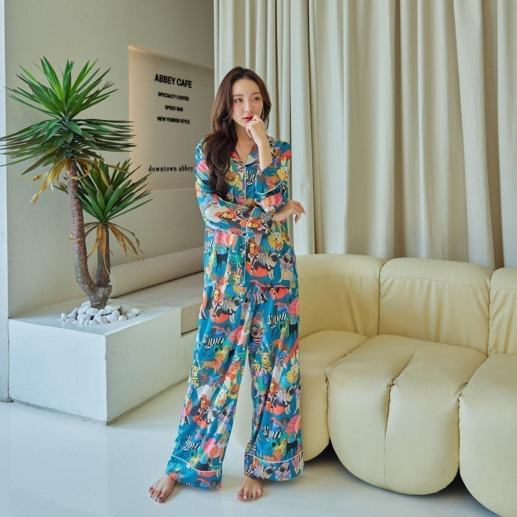 ชุดนอน Muslin Pajamas Collection Muslin Pet รุ่น (N1216 T1216 L1216 P1216)