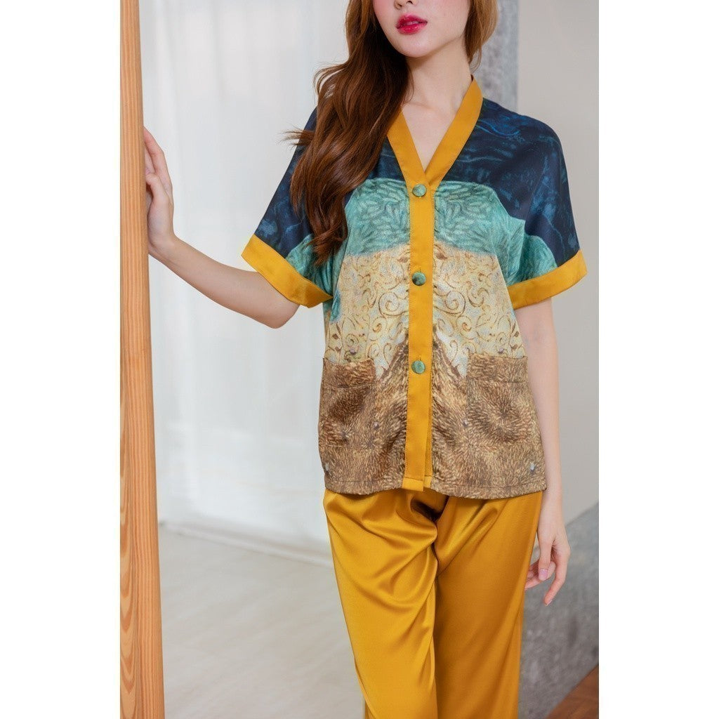 ชุดนอน Muslin Pajamas Organic bamboo ( K526 N526 T526 )