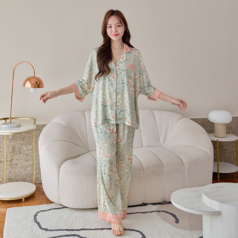 ชุดนอน Muslin Pajamas Collection Muslin Pet (N3114 V3114 T3114 P3114 K3114 L3114)
