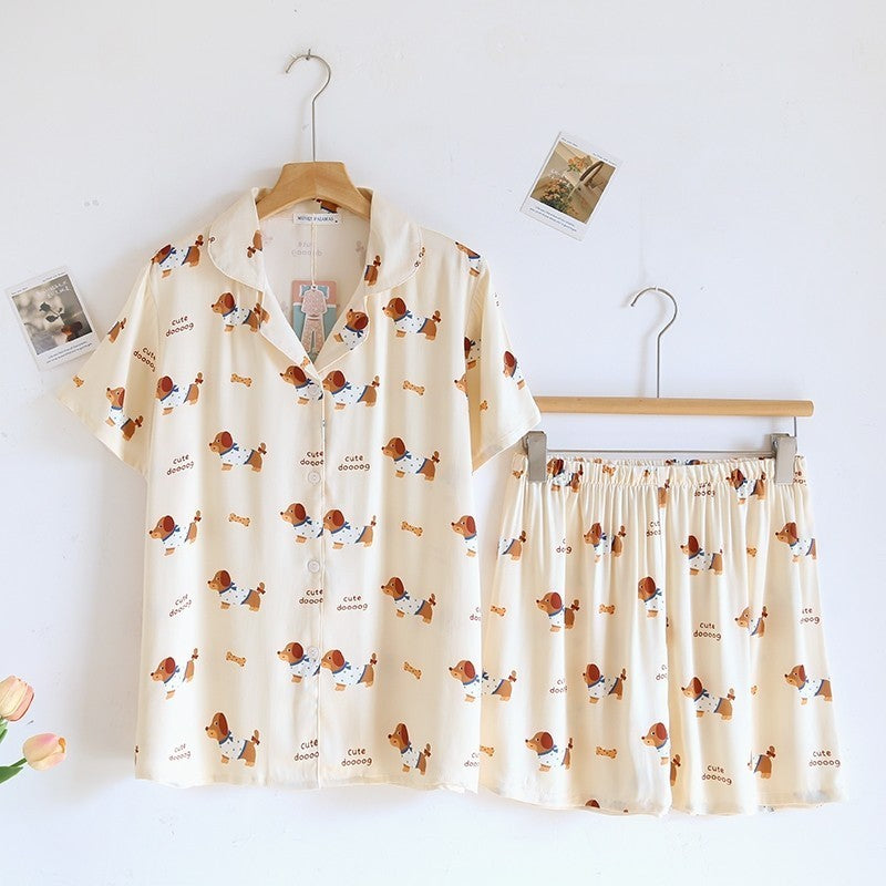ชุดนอน Muslin Pajamas Organic bamboo รุ่น (A1021 B1021 E1021) | ชุดนอนผู้หญิง