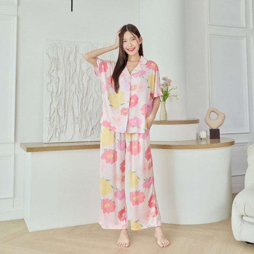 ชุดนอน Muslin Pajamas Collection Muslin Pet (รุ่น Spring Foral N3064 L3064 T3064 K3064)