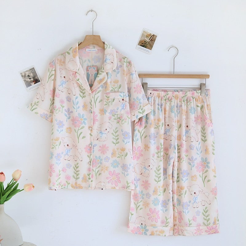 ชุดนอน Muslin Pajamas Collection Muslin Pet (N5042 T5042 L5042 K5042)