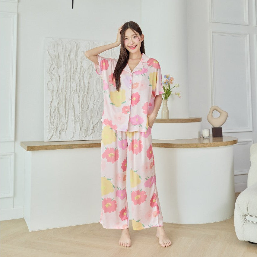 ชุดนอน Muslin Pajamas Collection Muslin Pet (รุ่น Spring Foral N3064 L3064 T3064 K3064)