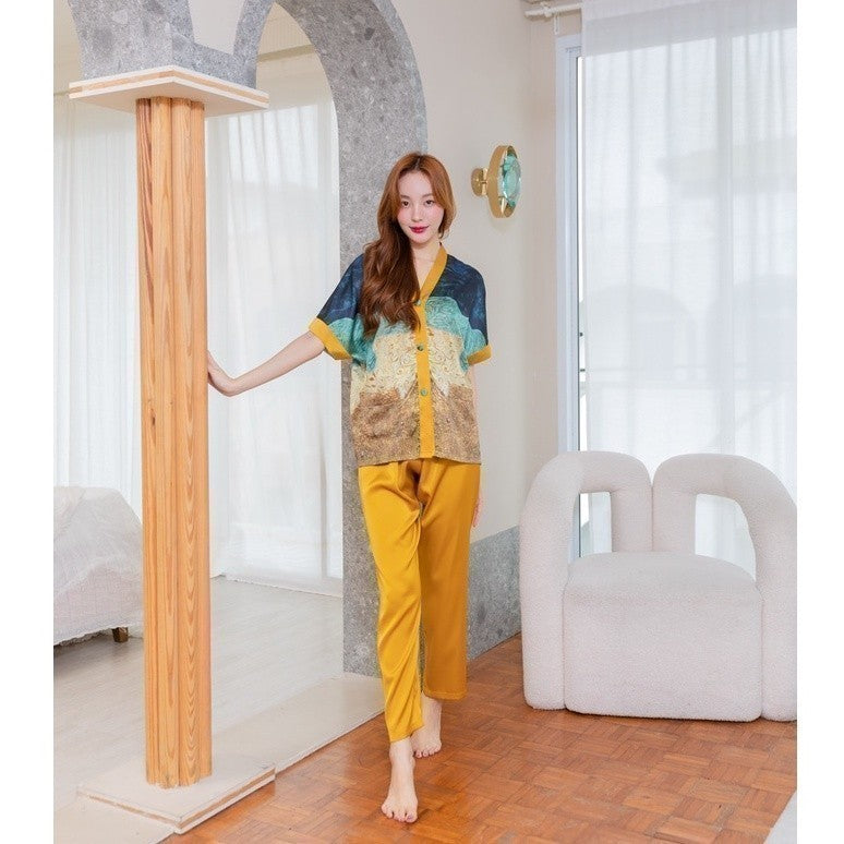 ชุดนอน Muslin Pajamas Organic bamboo ( K526 N526 T526 )