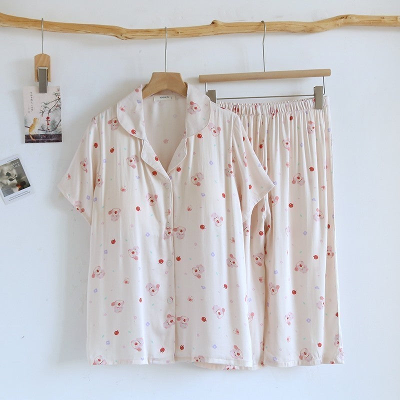ชุดนอน Muslin Pajamas Organic bamboo (A1010 B1010 E1010)