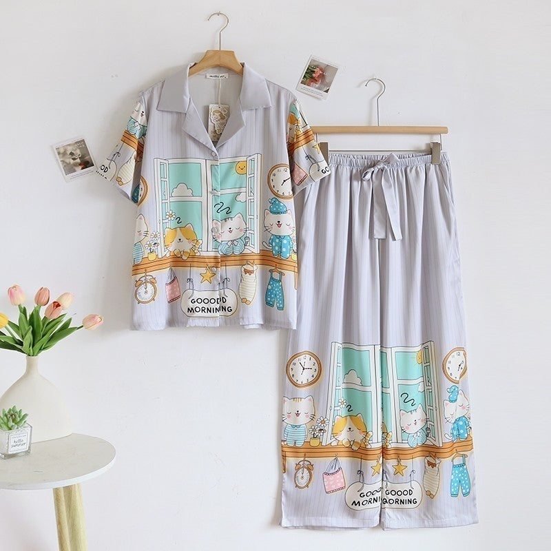 ชุดนอน Muslin Pajamas Collection Muslin Pet (N3170 T3170 L3170 P3170)