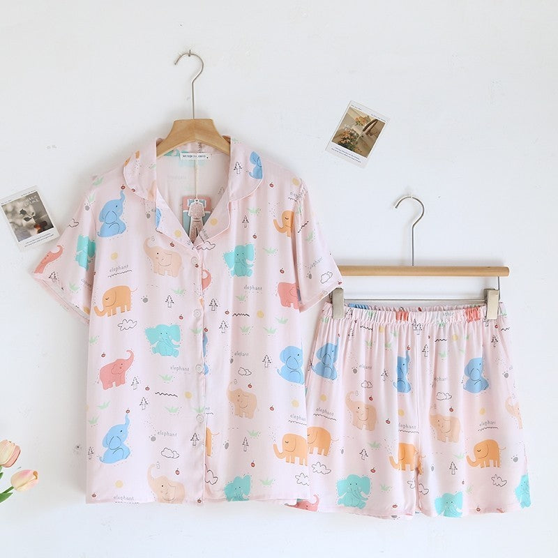 ชุดนอน Muslin Pajamas Organic bamboo รุ่น (A1017 B1017 E1017)| ชุดนอนผู้หญิง
