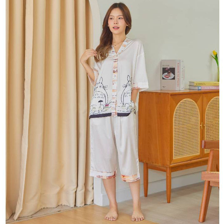 ชุดนอน Muslin Pajamas Silk Satin รุ่น (T935 L935 P935)