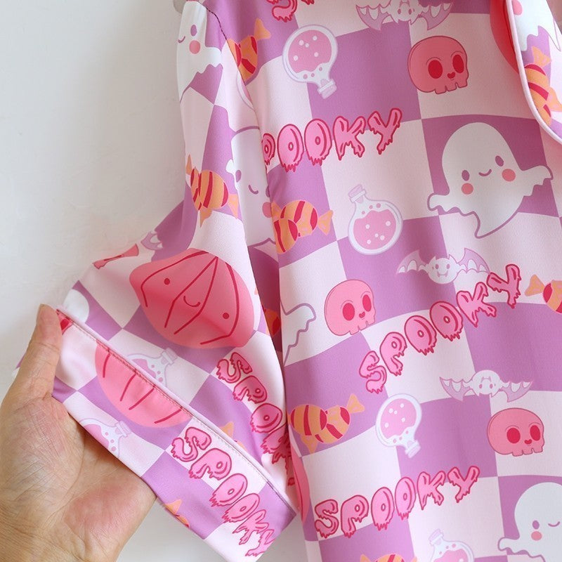 ชุดนอน Muslin Pajamas Silk Satin (N3180 T3180 L3180 K3180)