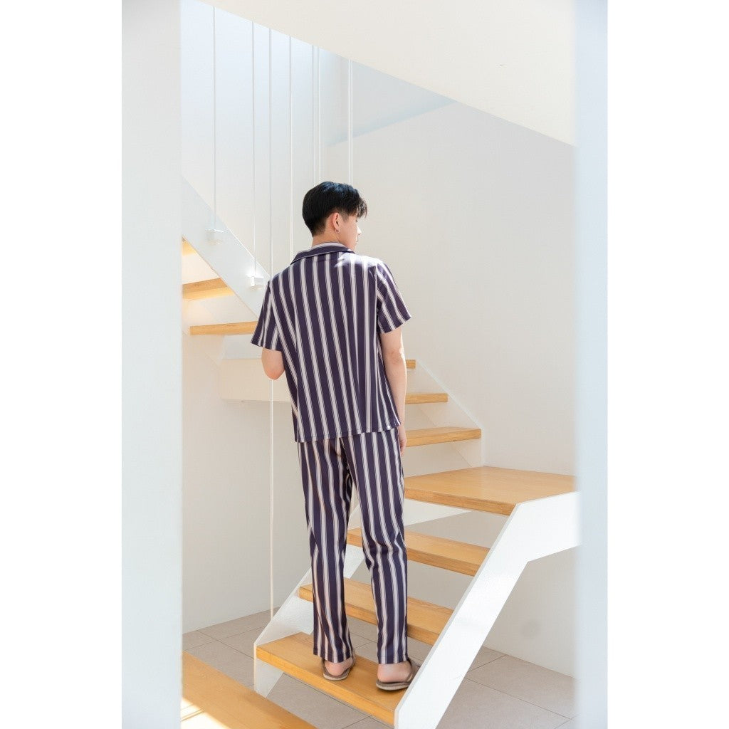 ชุดนอน Muslin Pajamas Silk Satin ( Y80 Y83 )