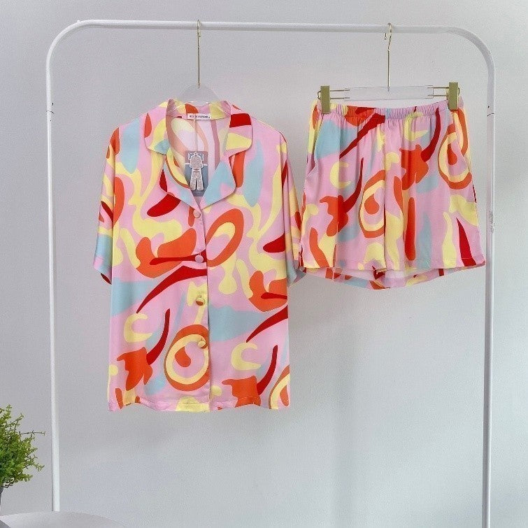 ชุดนอน Muslin Pajamas Silk Satin( รุ่น N1235 T1235 L1235)