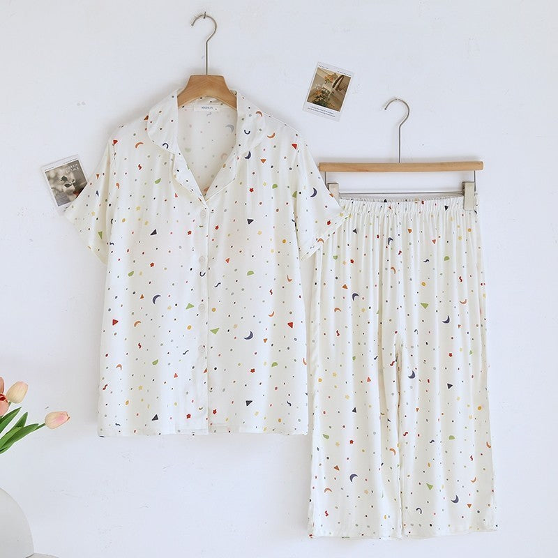 ชุดนอน Muslin Pajamas Organic bamboo รุ่น (A1015 B1015 E1015)