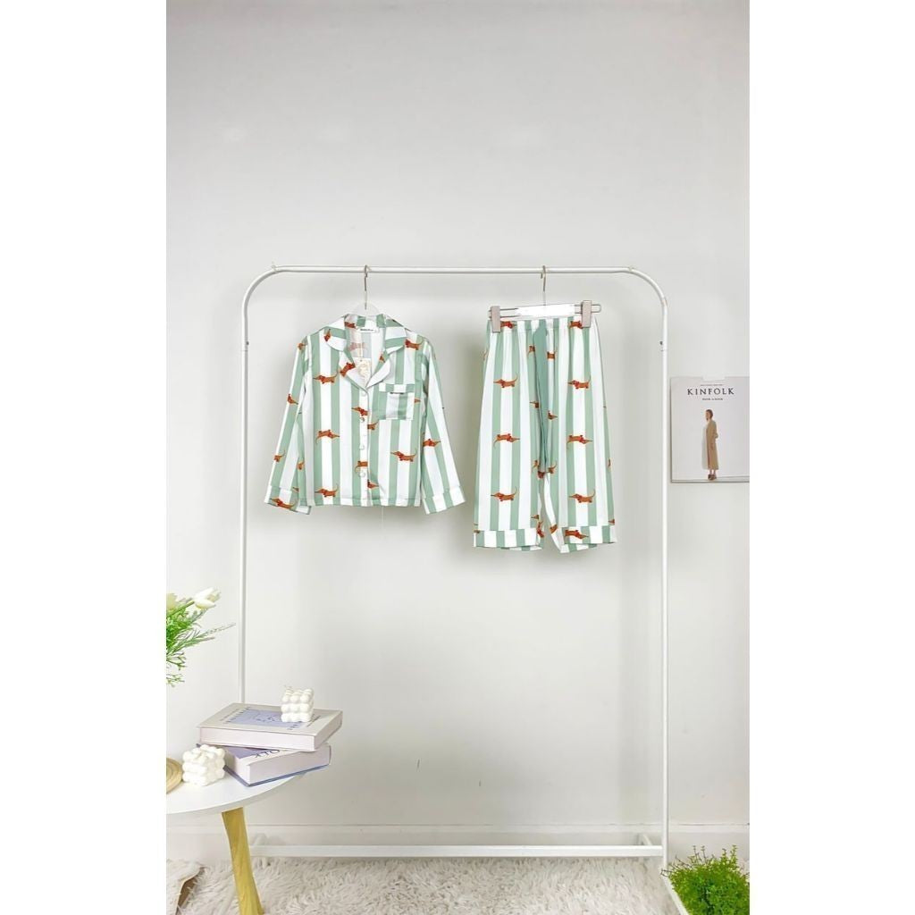 ชุดนอน Muslin Pajamas Collection Muslin Pet (M3109 M3111 M5024 M5029)