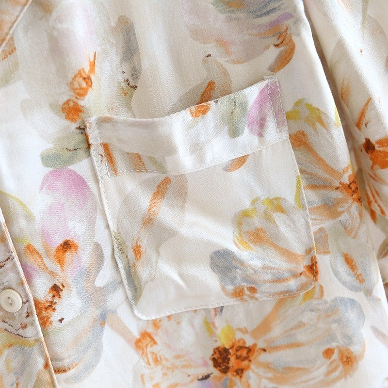 ชุดนอน Muslin Pajamas Organic bamboo รุ่น (A456 A458 A459)