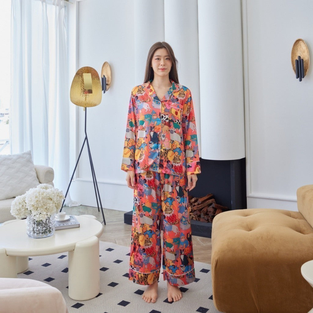 ชุดนอน Muslin Pajamas Collection Muslin Pet รุ่น (N1202 T1202 L1202 P1202)