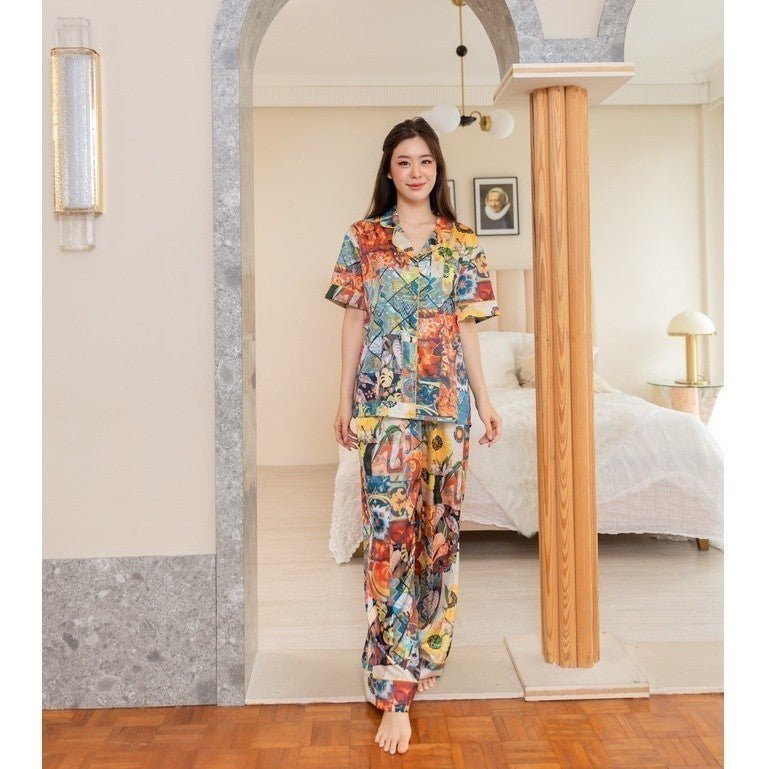 ชุดนอน Muslin Pajamas Organic bamboo ( N330 T330 )