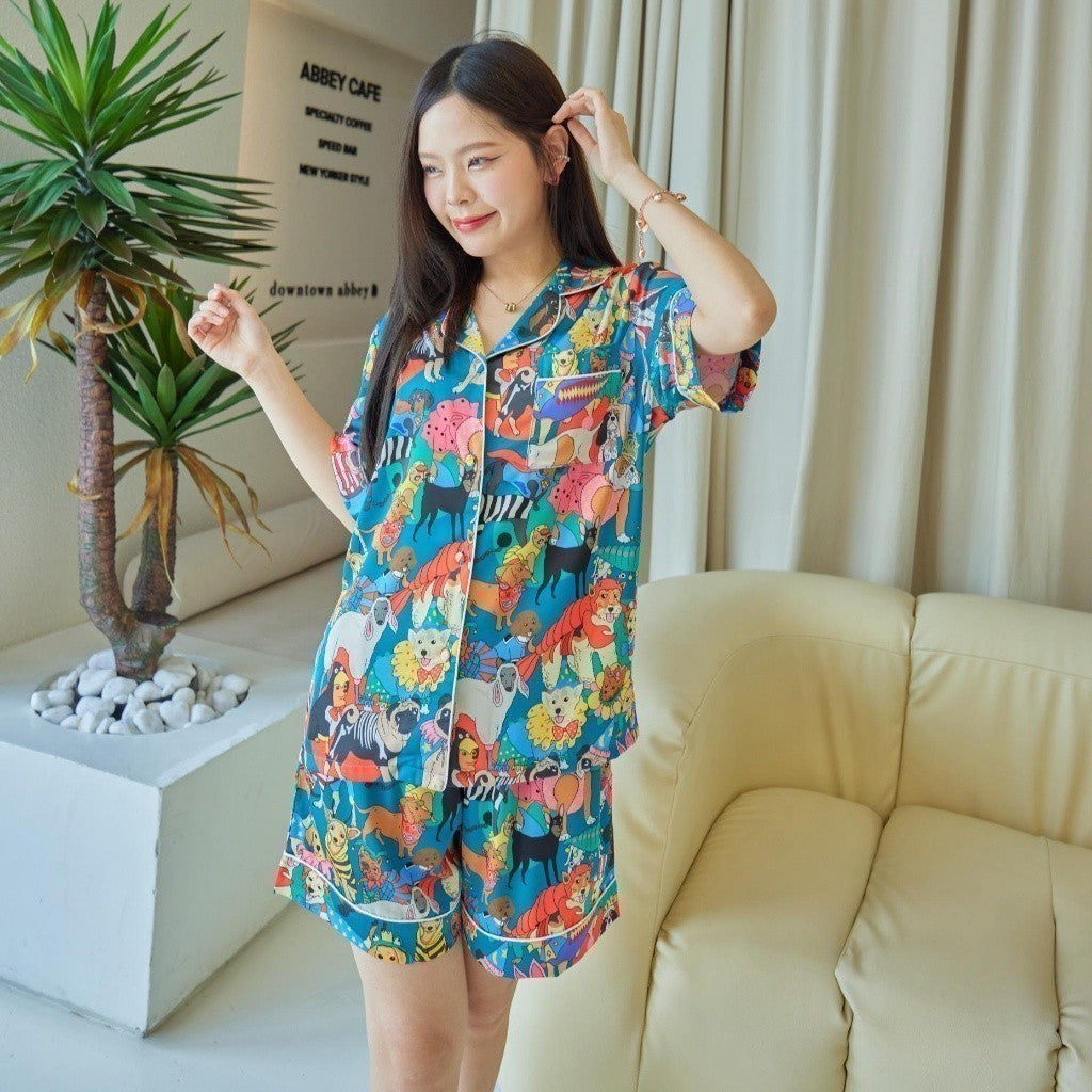 ชุดนอน Muslin Pajamas Collection Muslin Pet รุ่น (N1216 T1216 L1216 P1216)