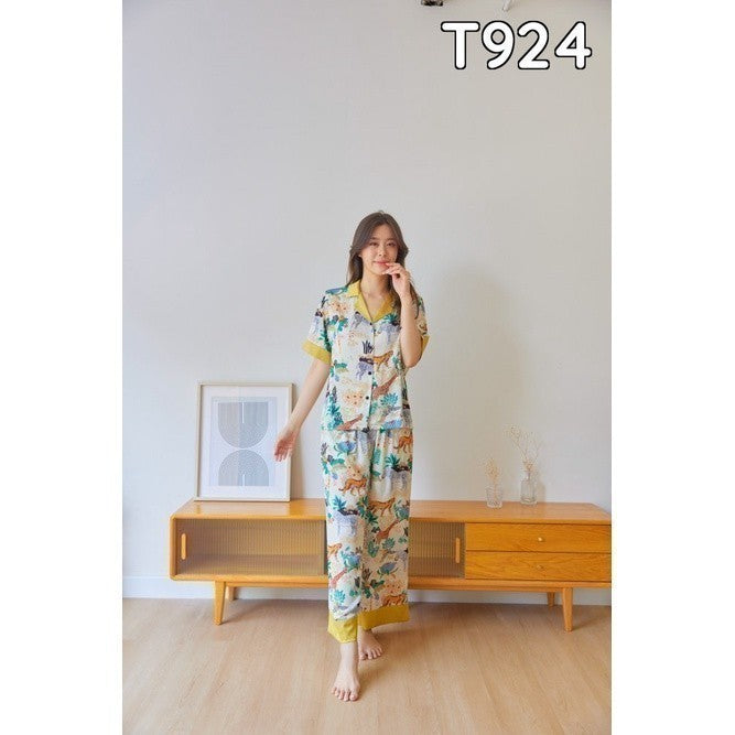 ชุดนอน Muslin Pajamas Collection Muslin Pet (N924 T924 P924 L924 K924)