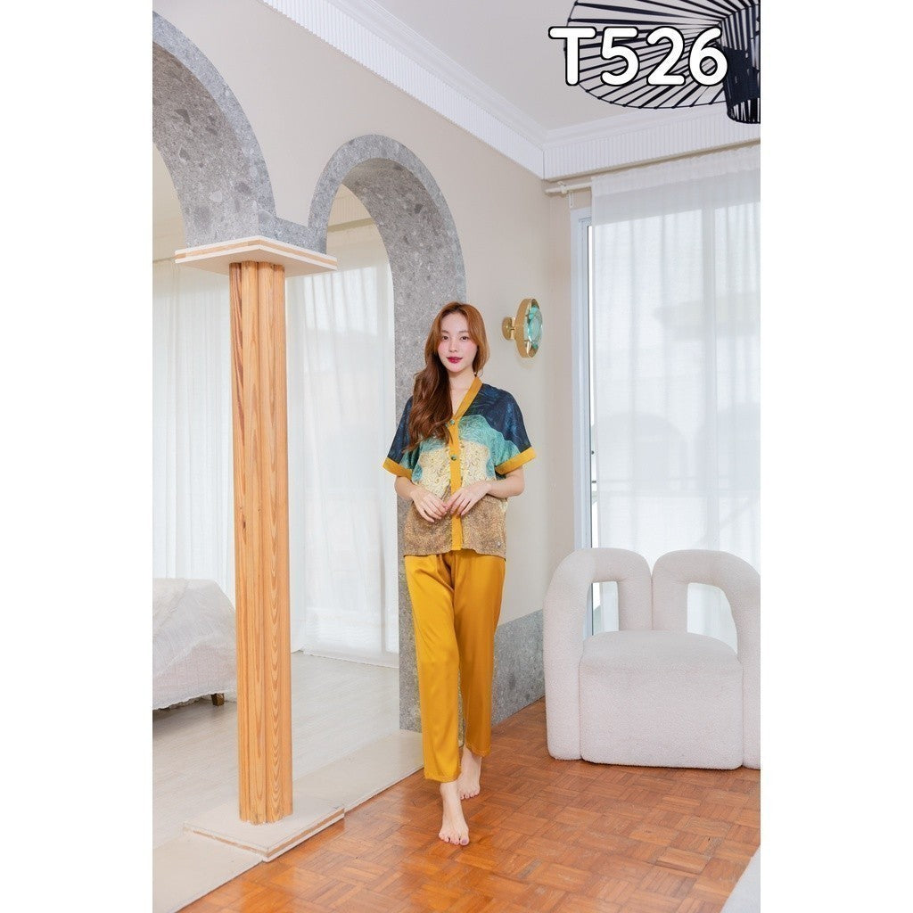 ชุดนอน Muslin Pajamas Organic bamboo ( K526 N526 T526 )