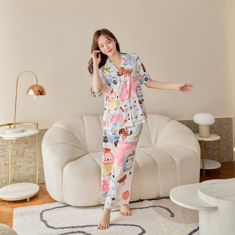 ชุดนอน Muslin Pajamas Collection Muslin Pet (N5024 T5024)