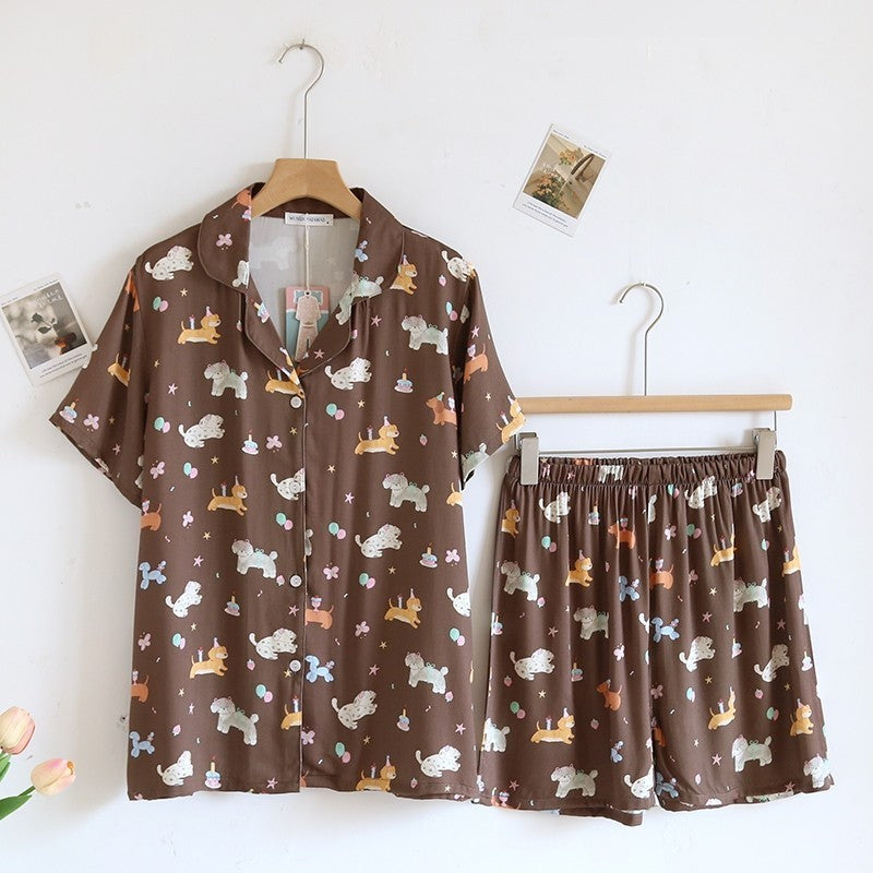 ชุดนอน Muslin Pajamas Organic bamboo รุ่น (A1019 B1019 E1019) | ชุดนอนผู้หญิง