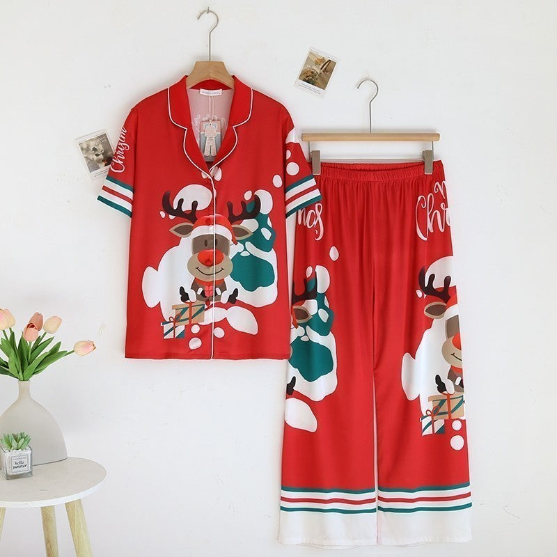 ชุดนอน Muslin Pajamas Silk Satin รุ่น (N2114 T2114 P2114 M2114)