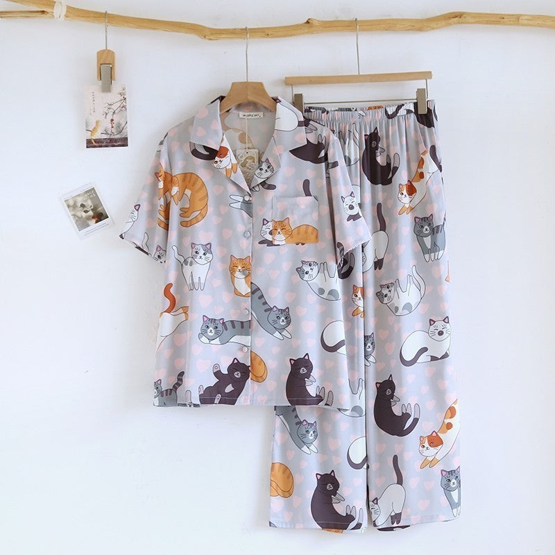 ชุดนอน Muslin Pajamas Collection Muslin Pet (N5040 T5040)