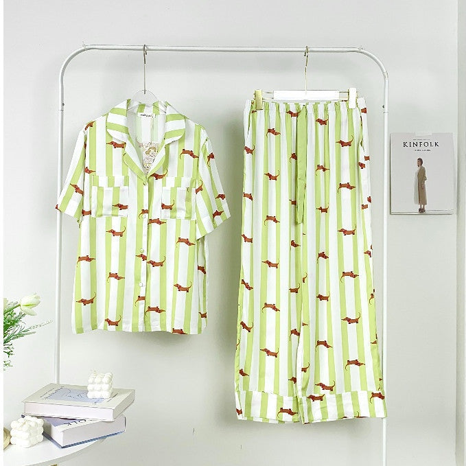 ชุดนอน Muslin Pajamas Collection Muslin Pet (N3111 T3111 Y3111 Y3112)