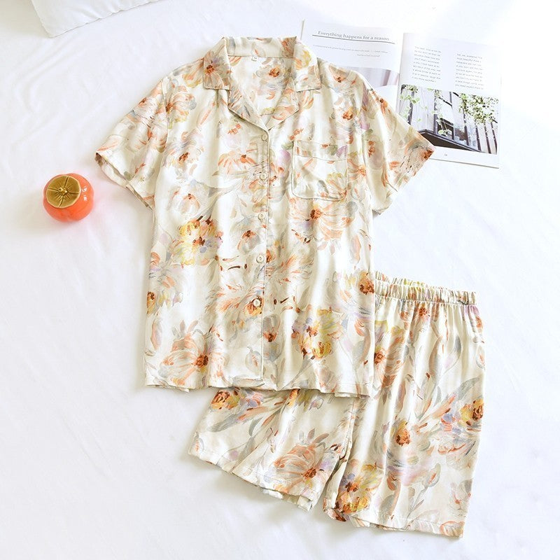 ชุดนอน Muslin Pajamas Organic bamboo รุ่น (A456 A458 A459)