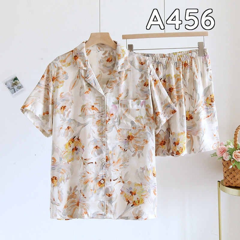 ชุดนอน Muslin Pajamas Organic bamboo รุ่น (A456 A458 A459)