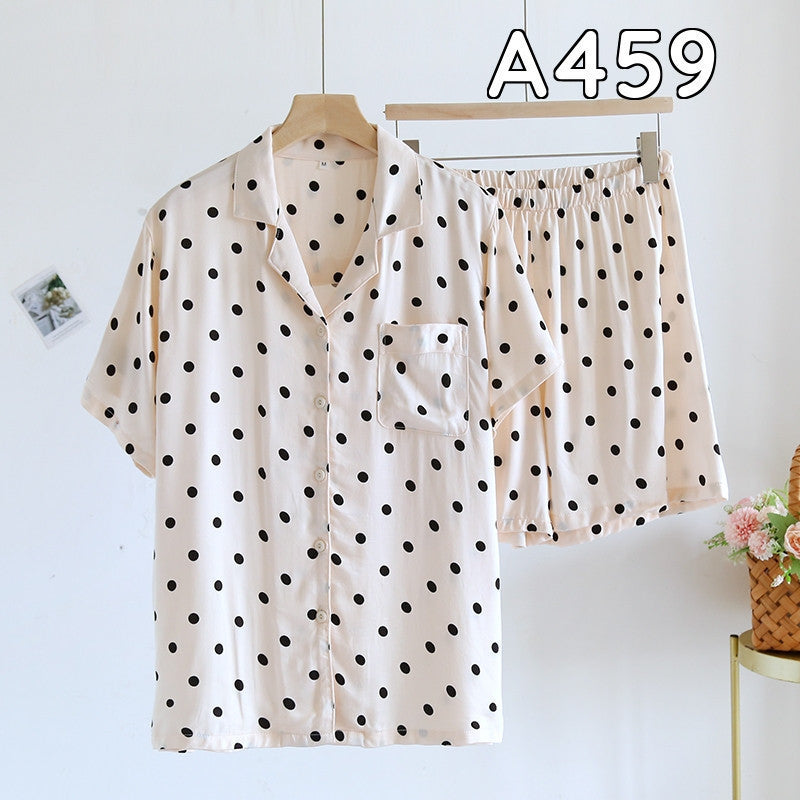 ชุดนอน Muslin Pajamas Organic bamboo รุ่น (A456 A458 A459)