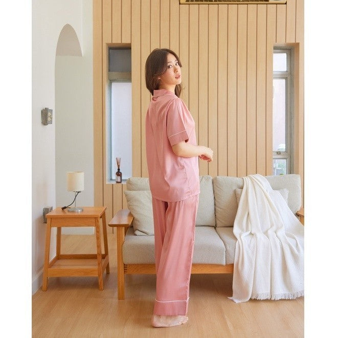ชุดนอน Muslin Pajamas Silk Satin ( L930 P930 T930 )