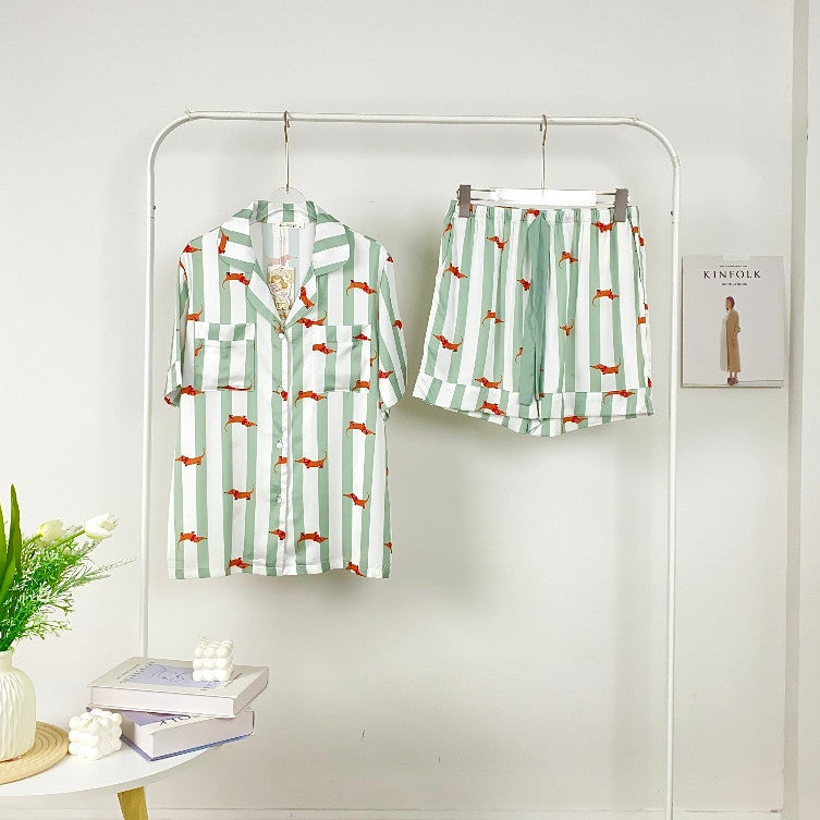 ชุดนอน Muslin Pajamas Collection Muslin Pet (N3109 T3109 Y3109 Y3110)