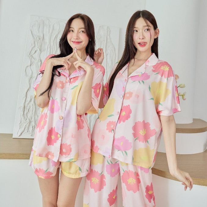 ชุดนอน Muslin Pajamas Collection Muslin Pet (รุ่น Spring Foral N3064 L3064 T3064 K3064)