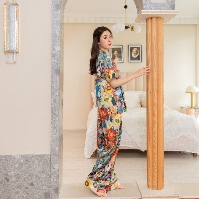 ชุดนอน Muslin Pajamas Organic bamboo ( N330 T330 )